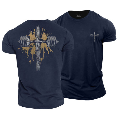 Men's Gym and Faith Cotton T-Shirt